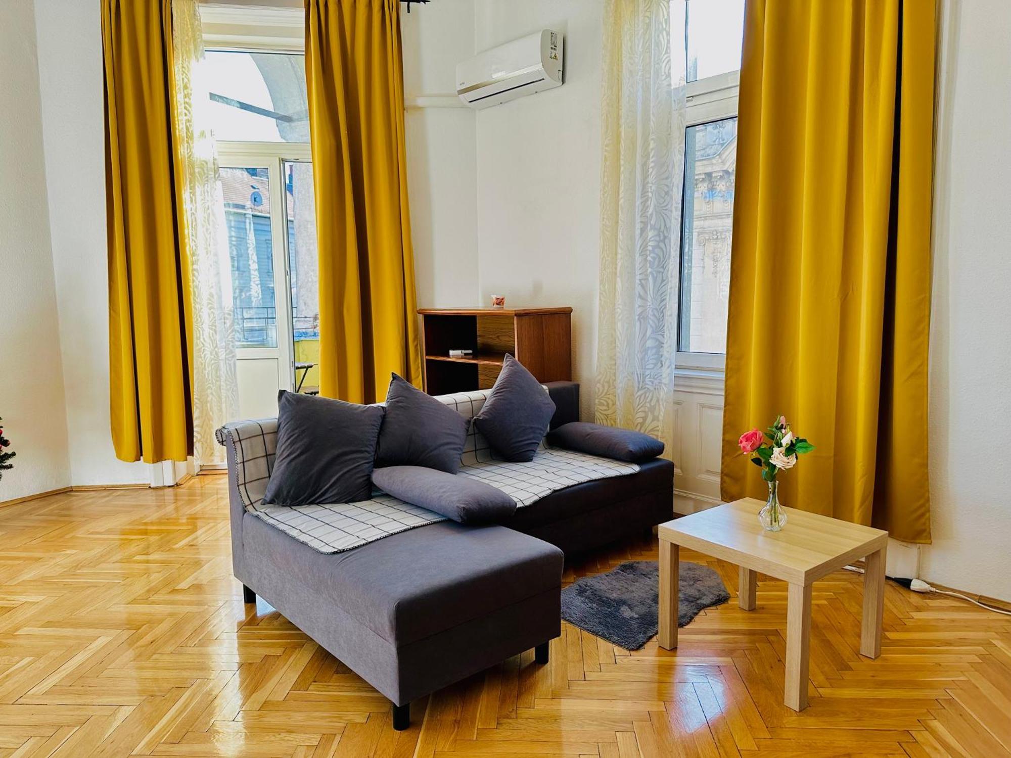 Saffron Center Panoramic Balcony Apartment